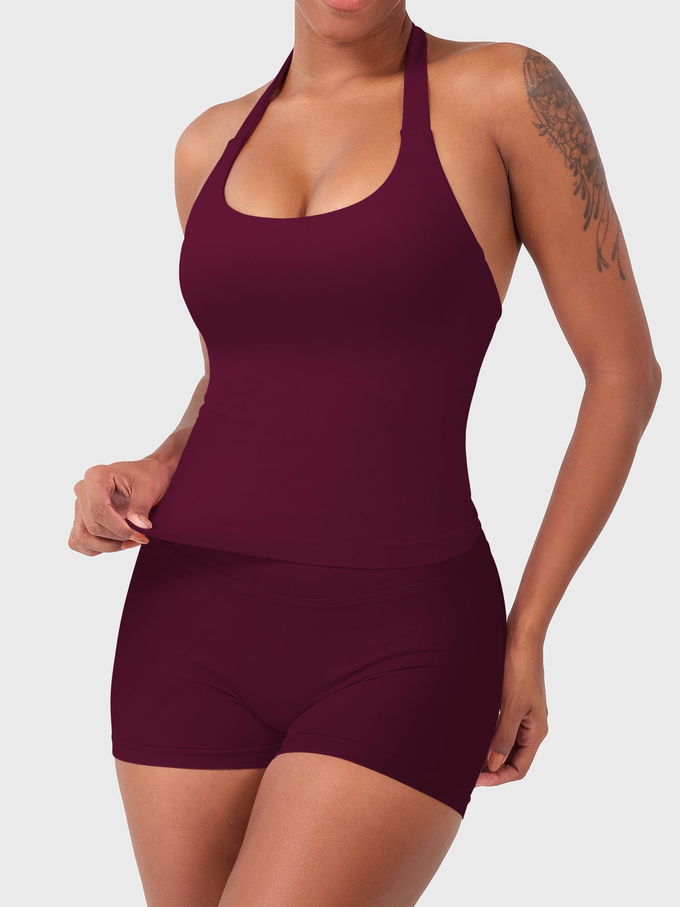 Velouré Flesil SoftHue Halter Tank