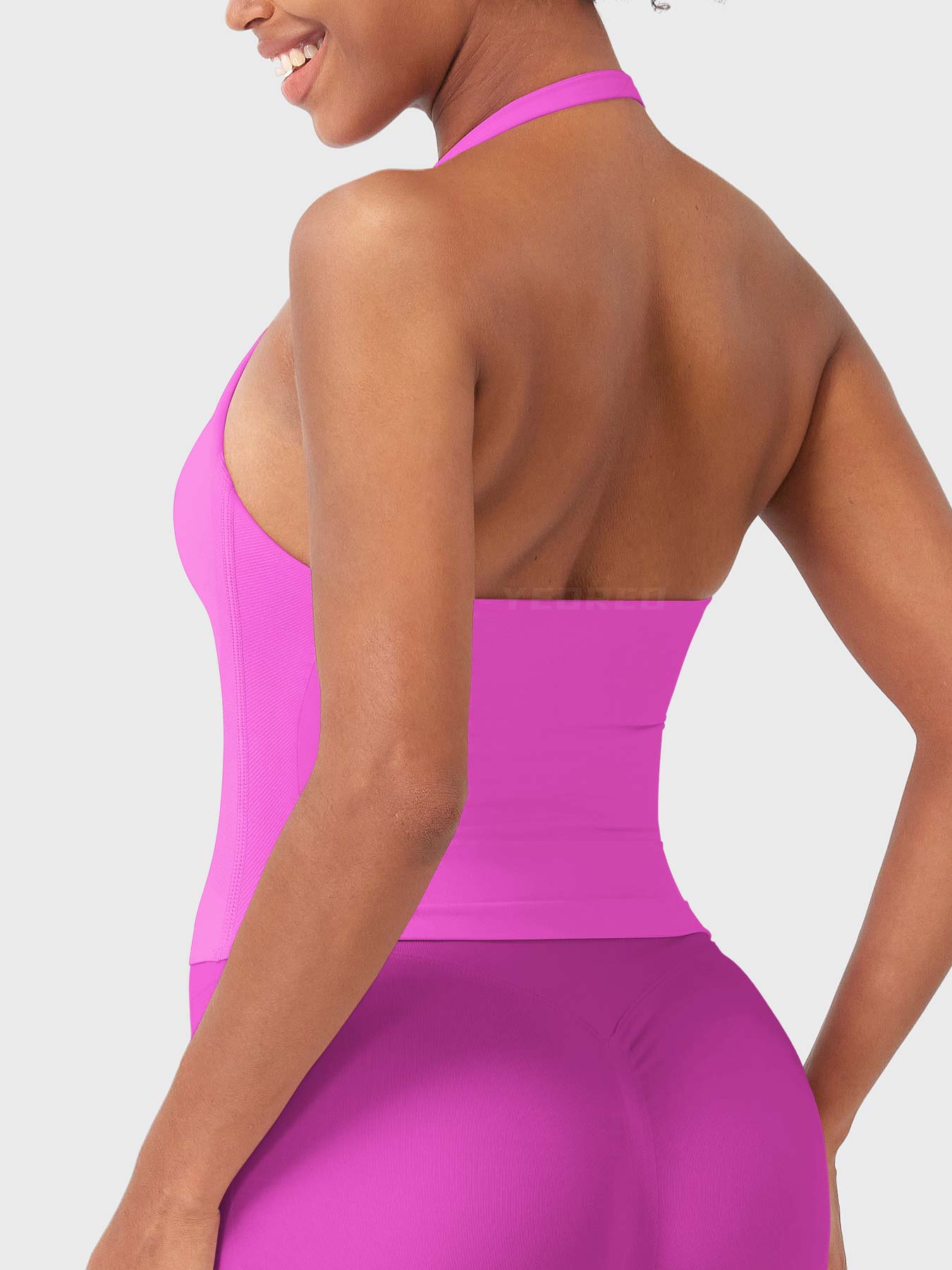 Velouré Flesil SoftHue Halter Tank