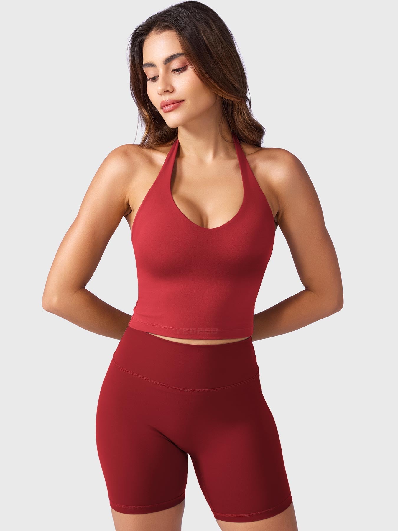 Velouré Hazel Halter Tank