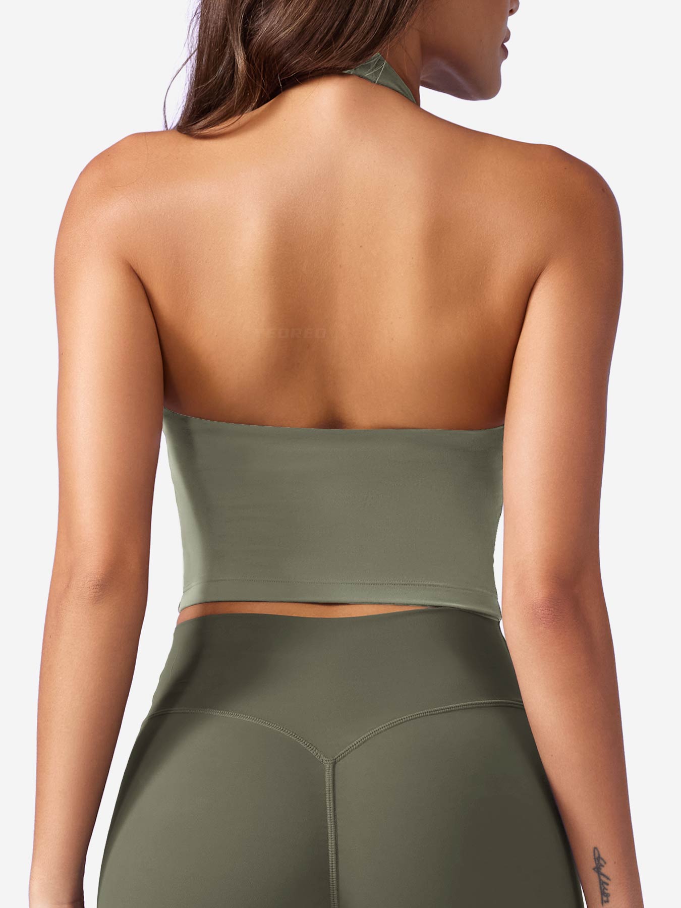 Velouré Hazel Halter Tank