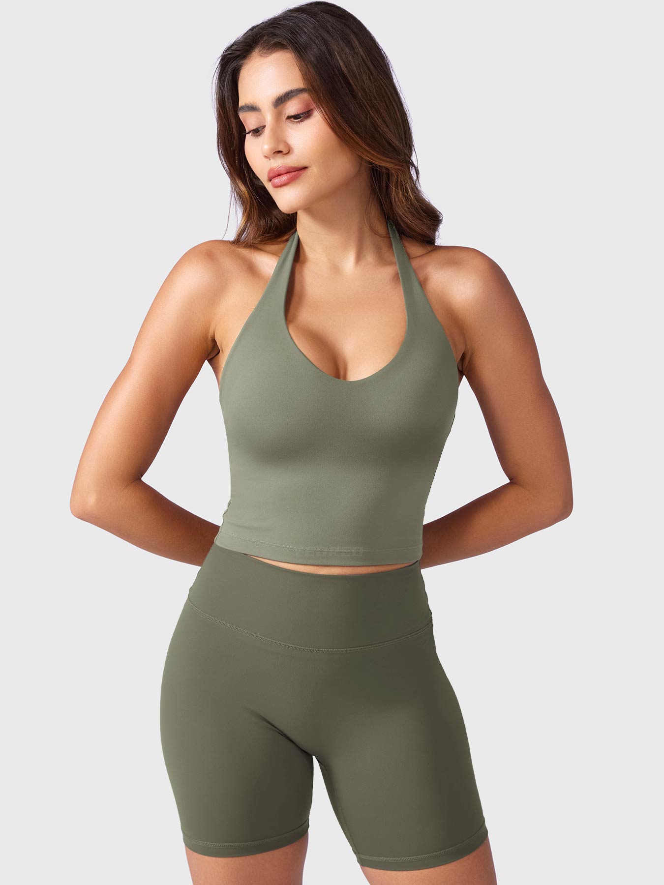 Velouré Hazel Halter Tank