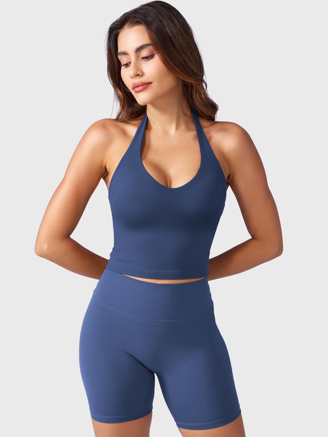 Velouré Hazel Halter Tank