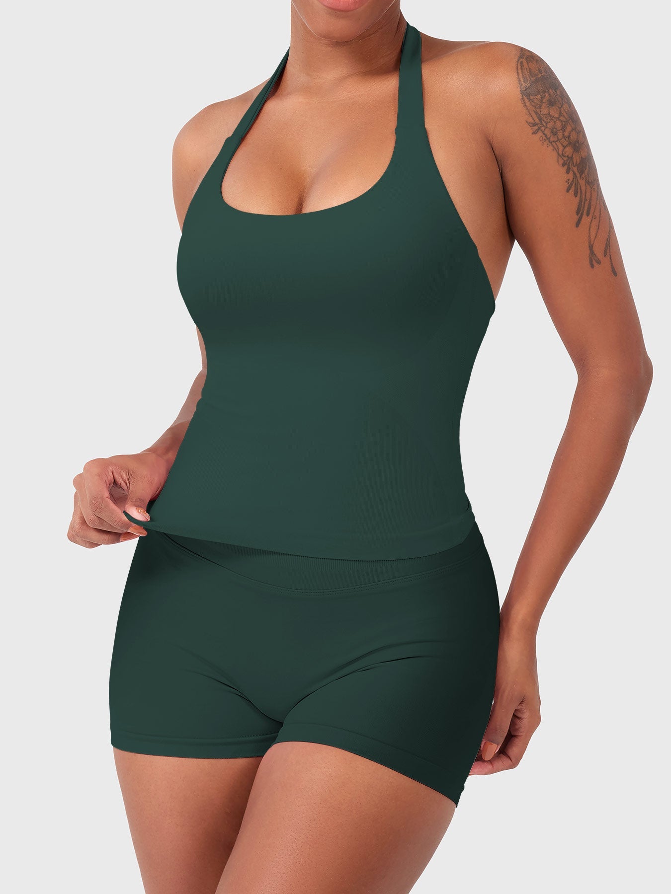 Velouré Flesil SoftHue Halter Tank
