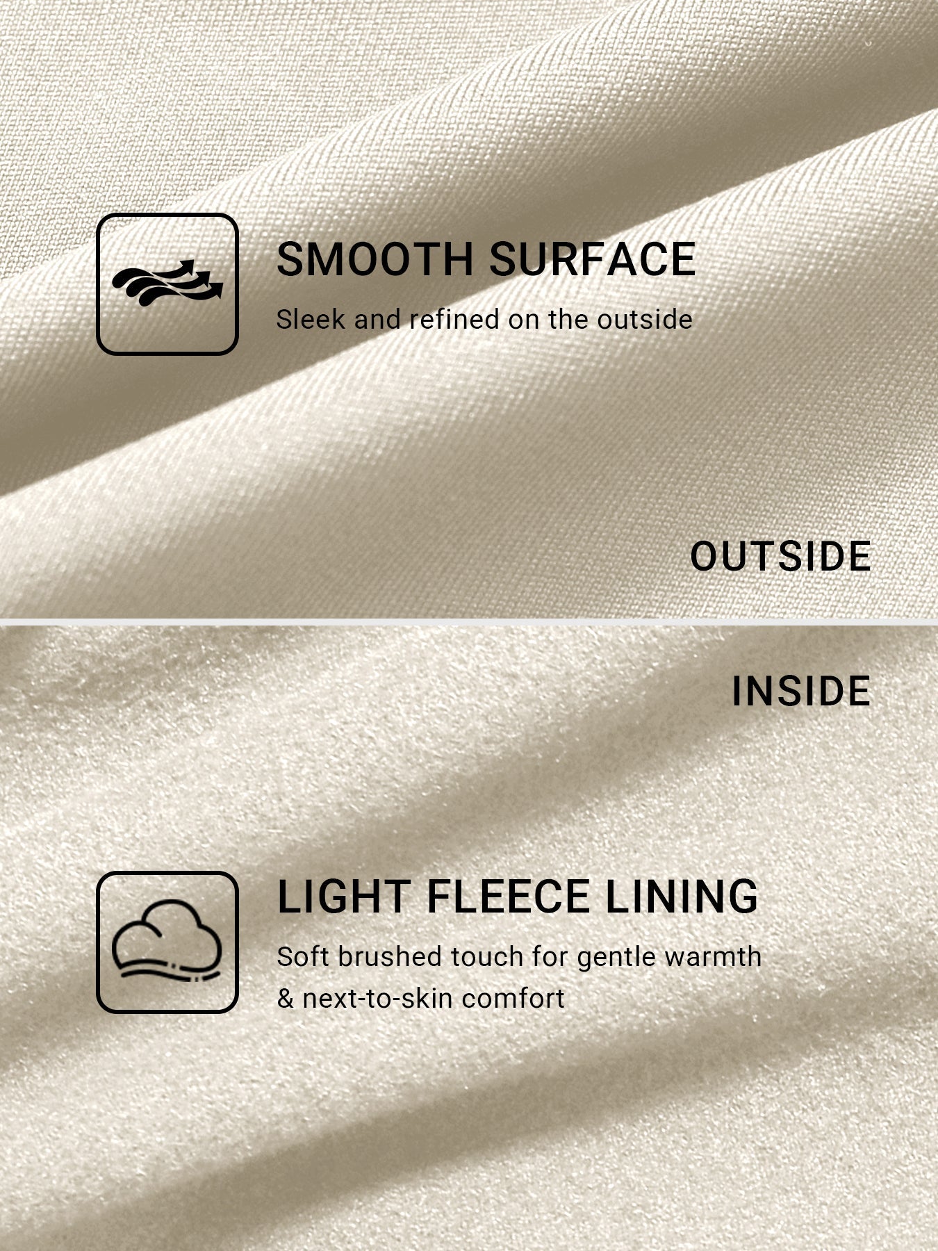 Velouré Eddiy 30.5" Fleece Straight Leggings