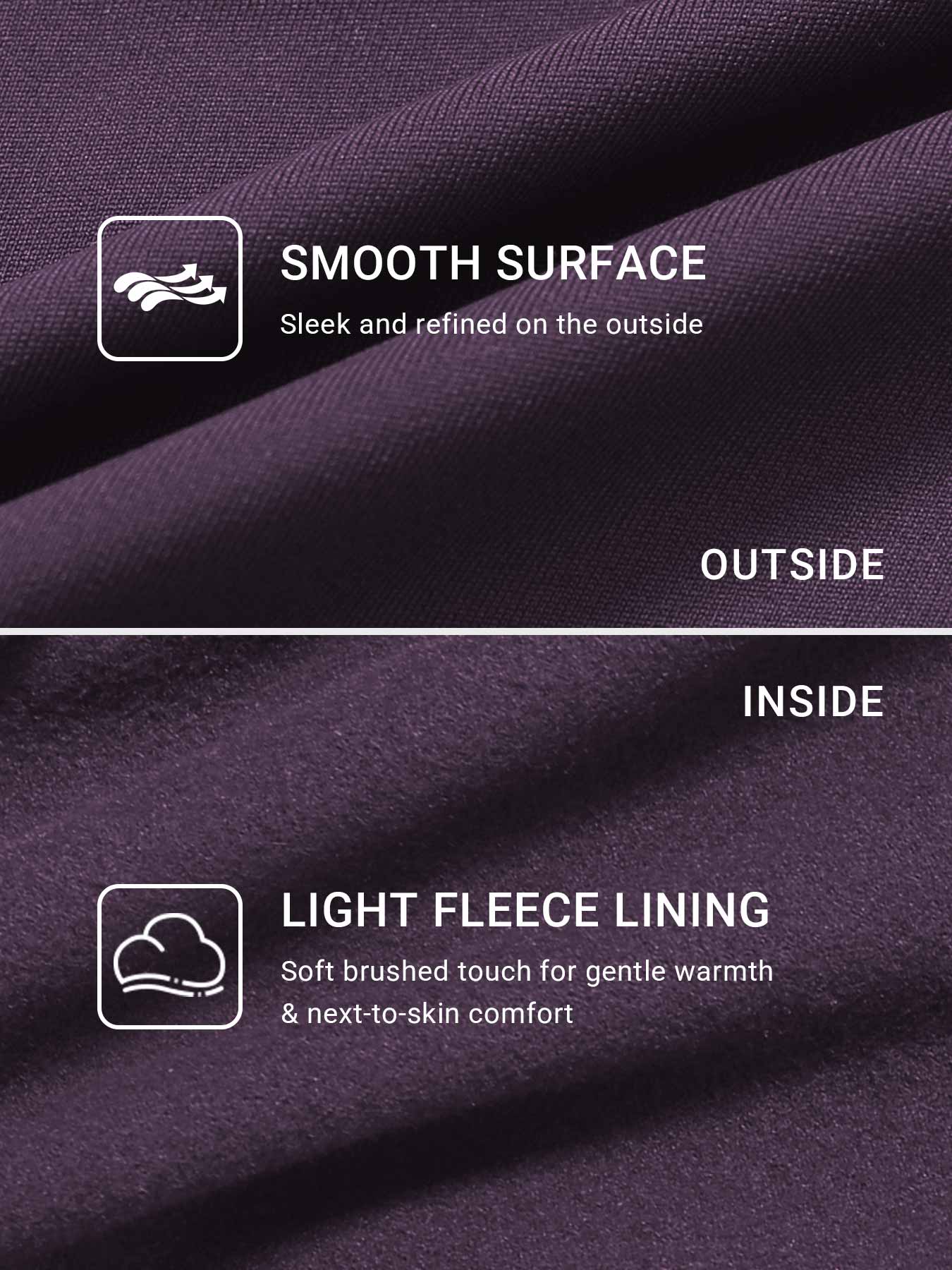 Velouré Eddiy 30.5" Fleece Straight Leggings