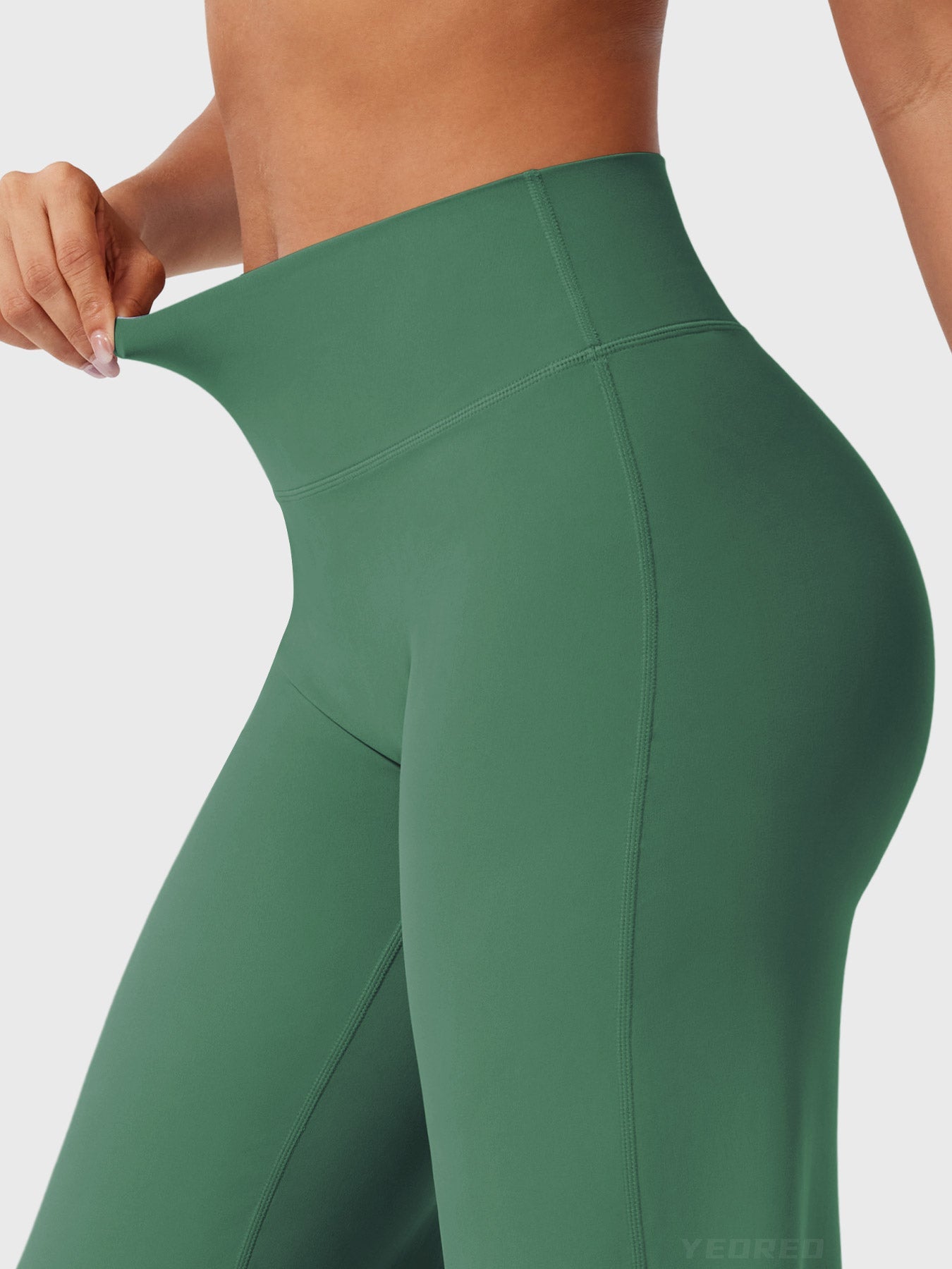 Velouré Eddiy 35" Straight Leggings