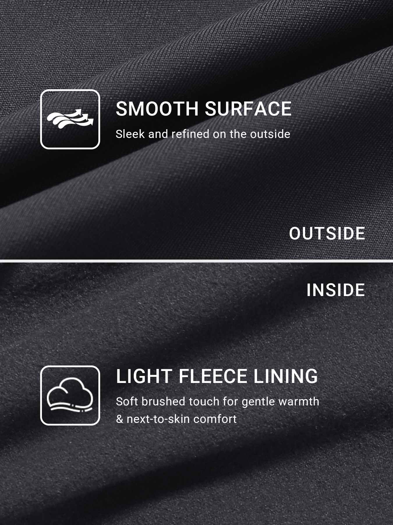 Velouré Eddiy 30.5" Fleece Straight Leggings