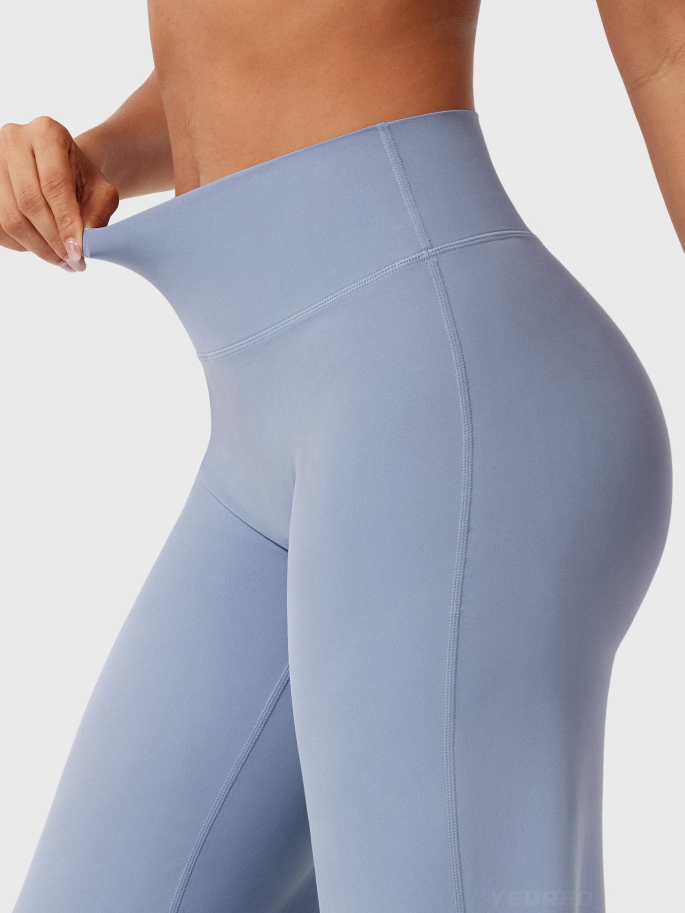 Velouré Eddiy 35" Straight Leggings