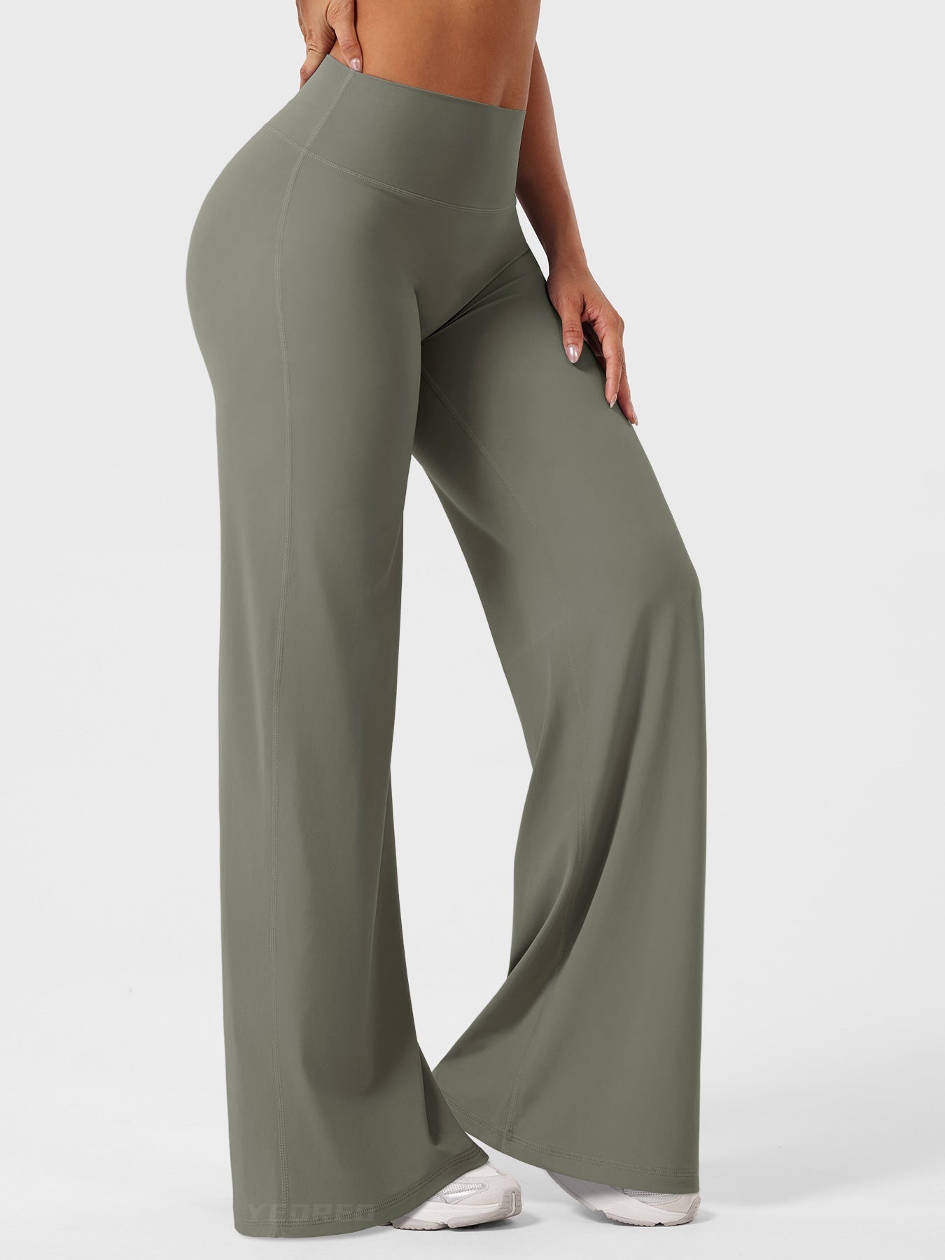 Velouré Eddiy 35" Straight Leggings