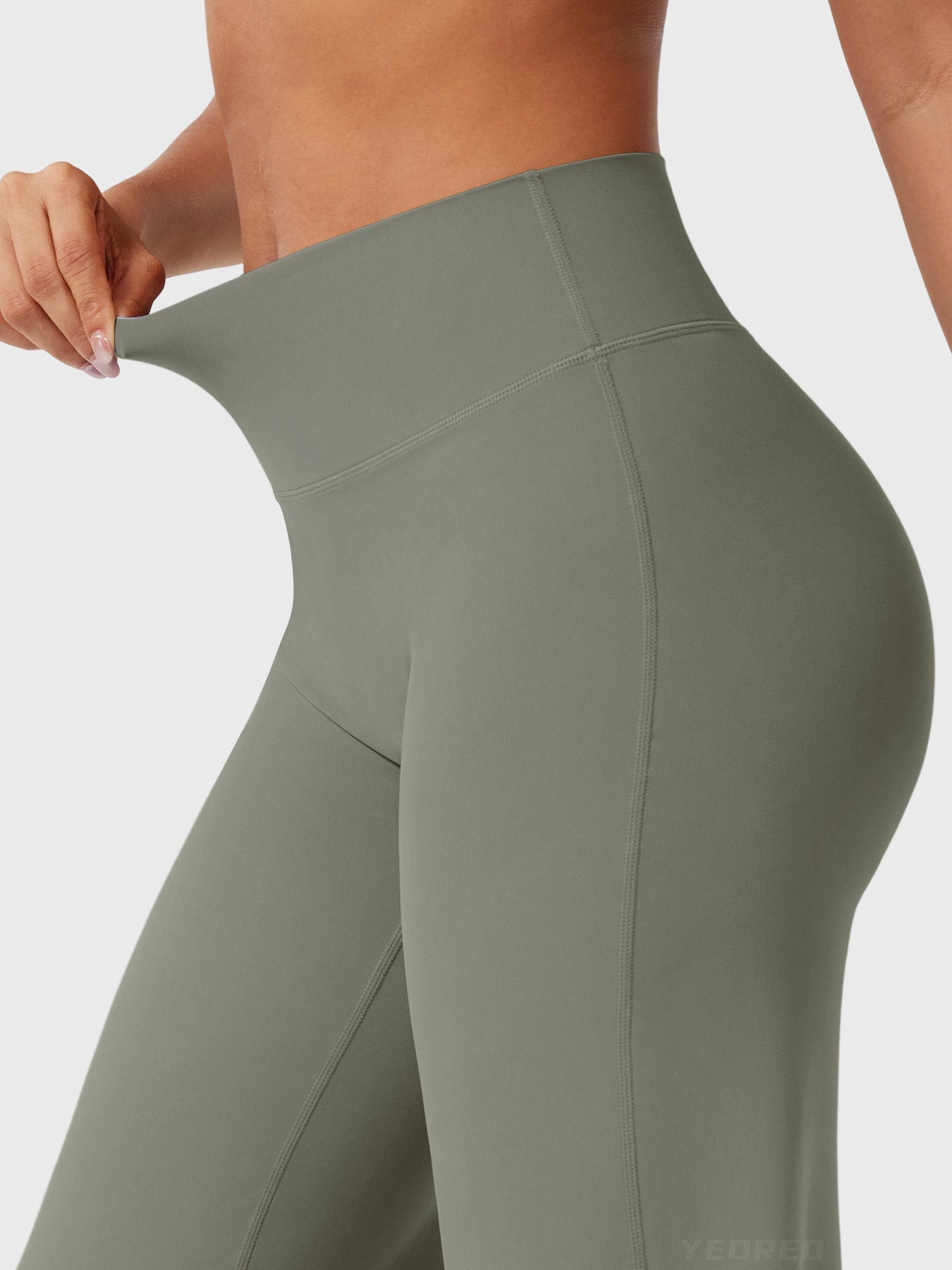 Velouré Eddiy 35" Straight Leggings
