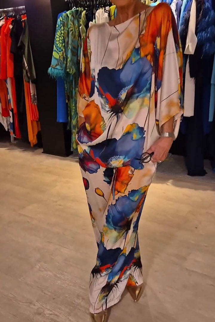 RILEY | ELEGANT PRINTED LOUNGE SET