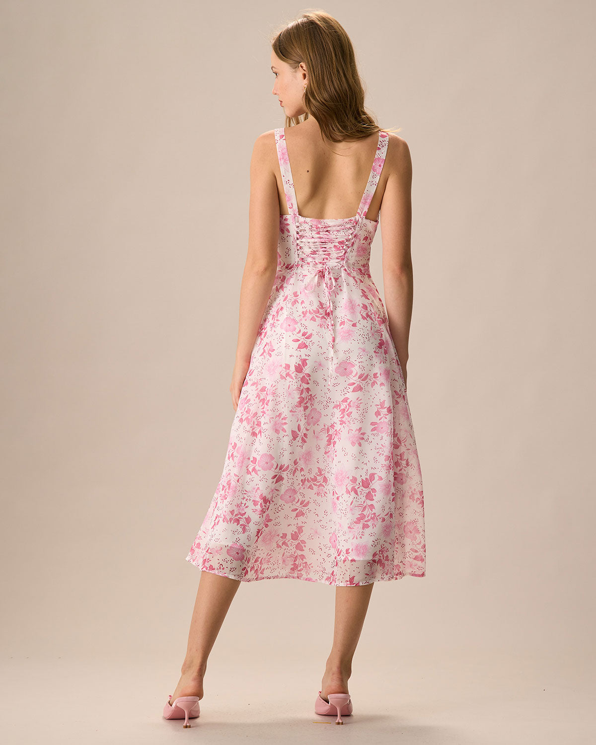 Blush Blossom™ Ruched Dress