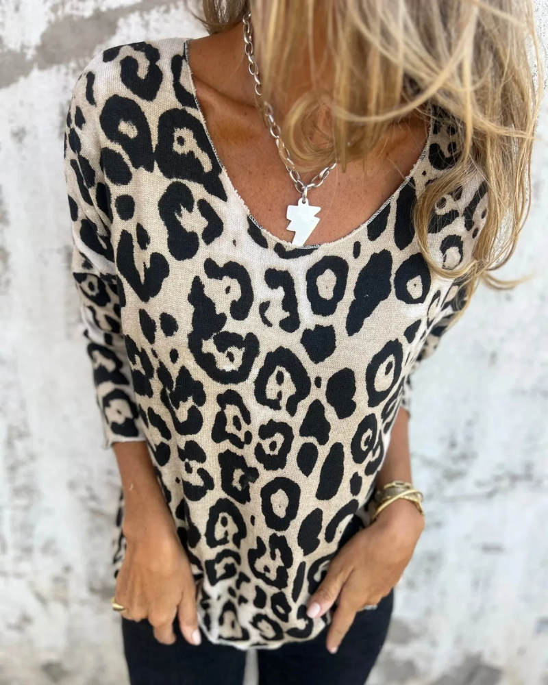 Serana | Leopard Print Shirt
