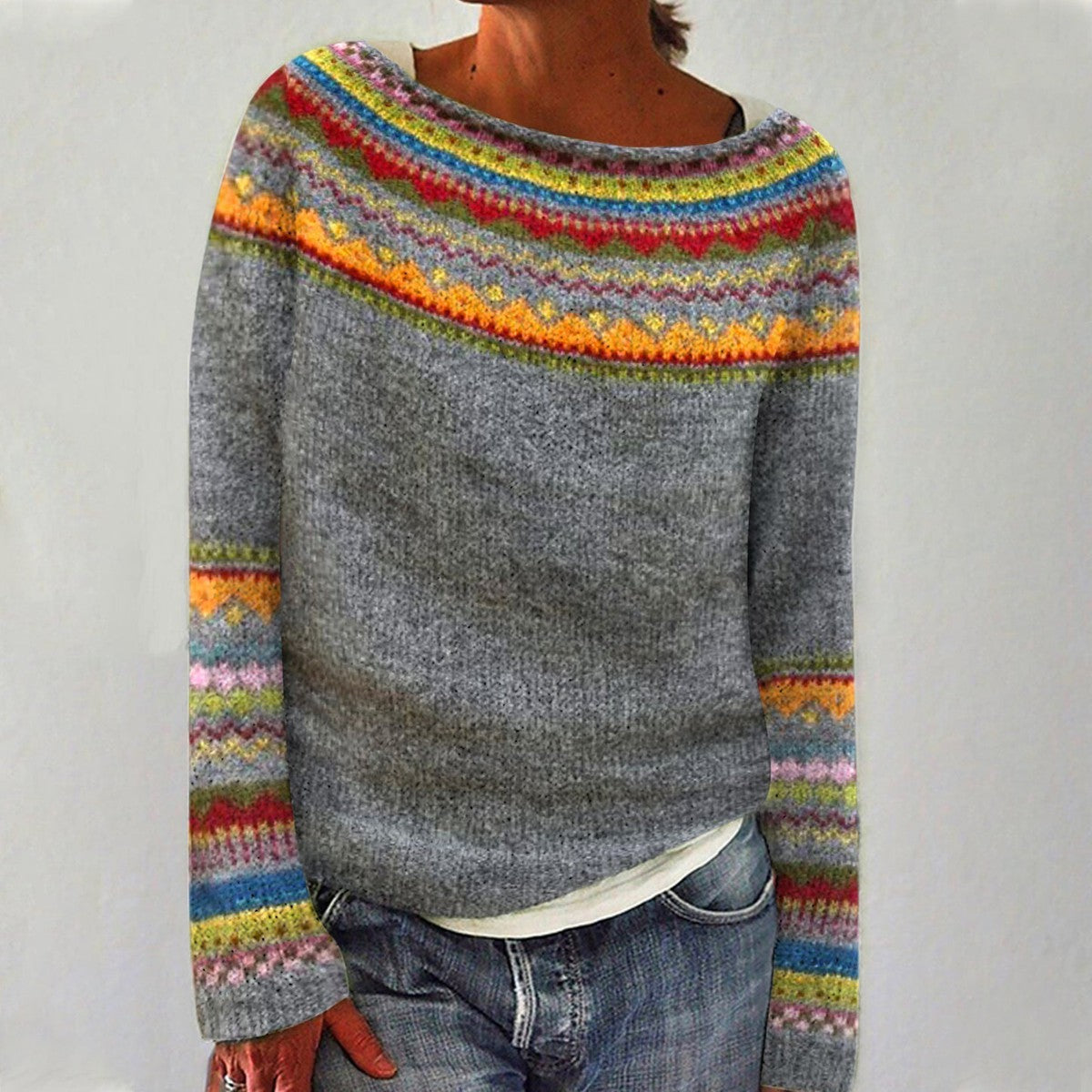 Erika | Cozy Retro Sweater