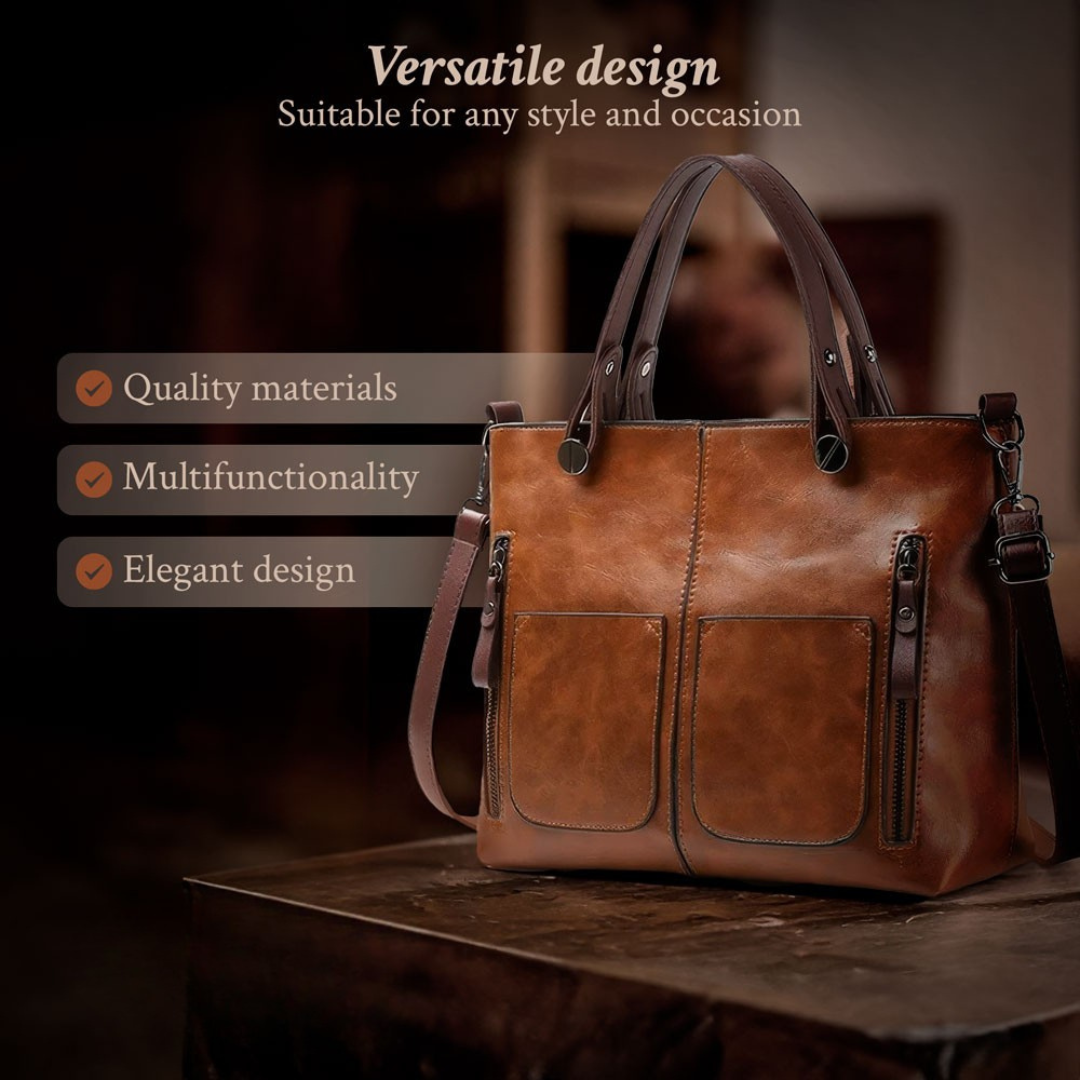 Barbara's Bags - Timeless Elegance Leather Shoulder Bag