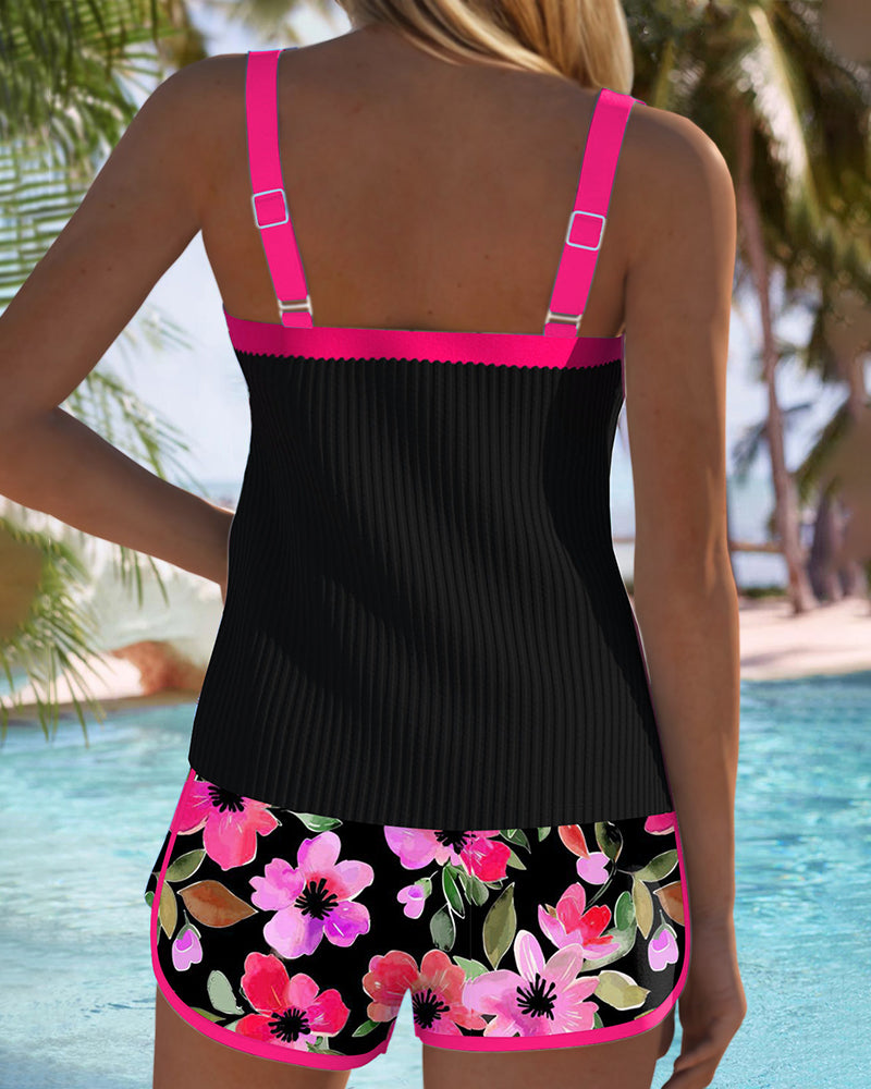 Two Piece Beach Tankini Pants