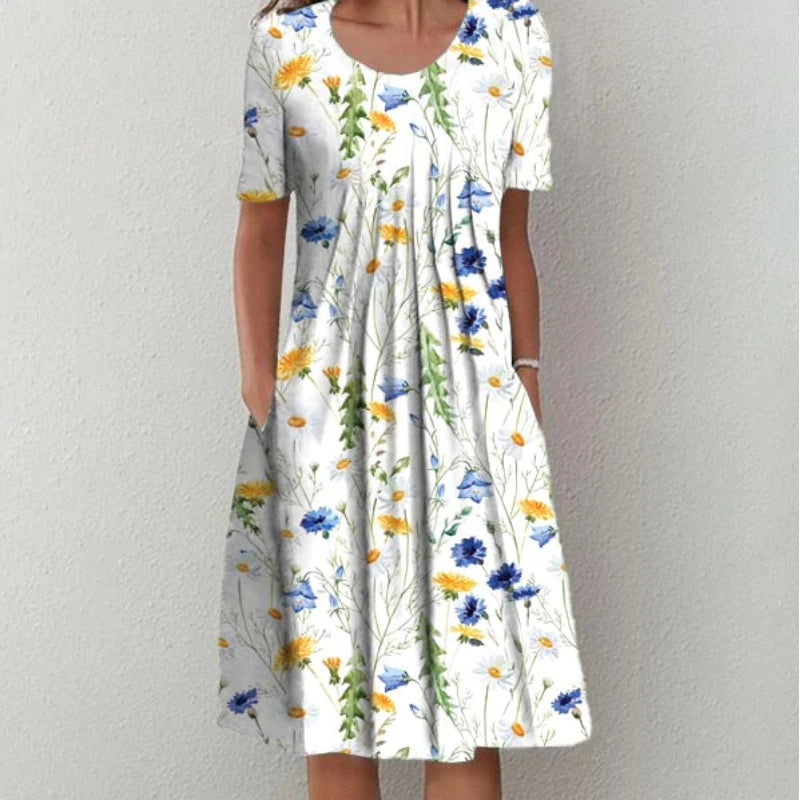Joan | Cotton Tummy Coverage Dress