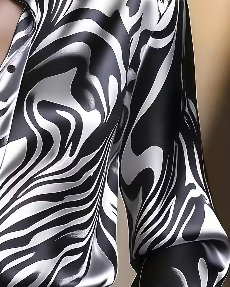 Elegant and Trendy Printed Shirt