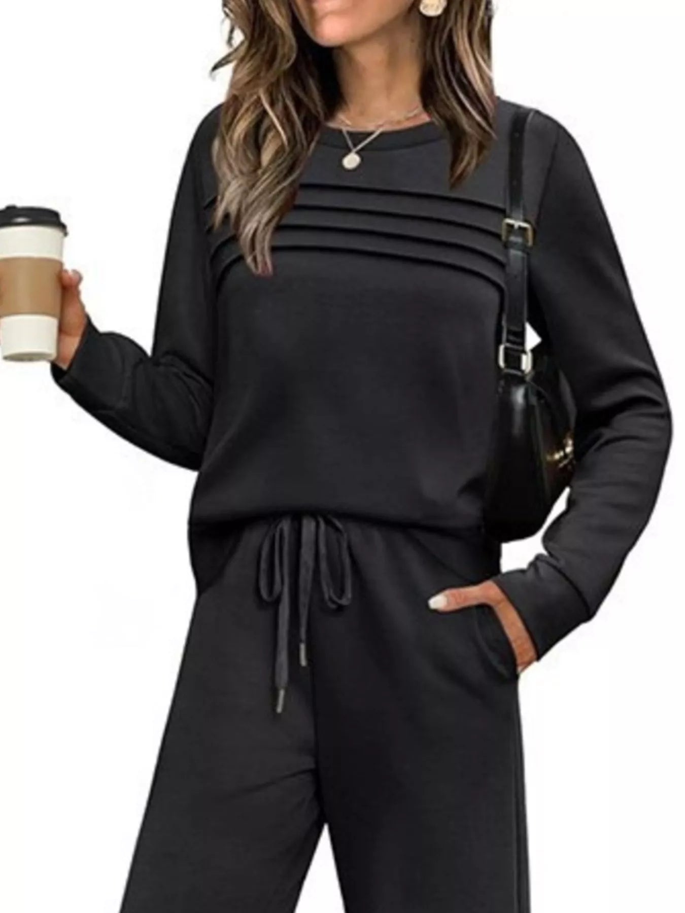 Cozy Chic™ Premium Crew Neck Lounge Set