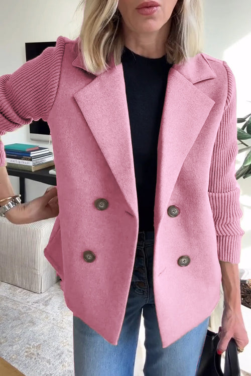 SORELLE | ELEGANT LIGHTWEIGHT KNIT-SLEEVE BLAZER