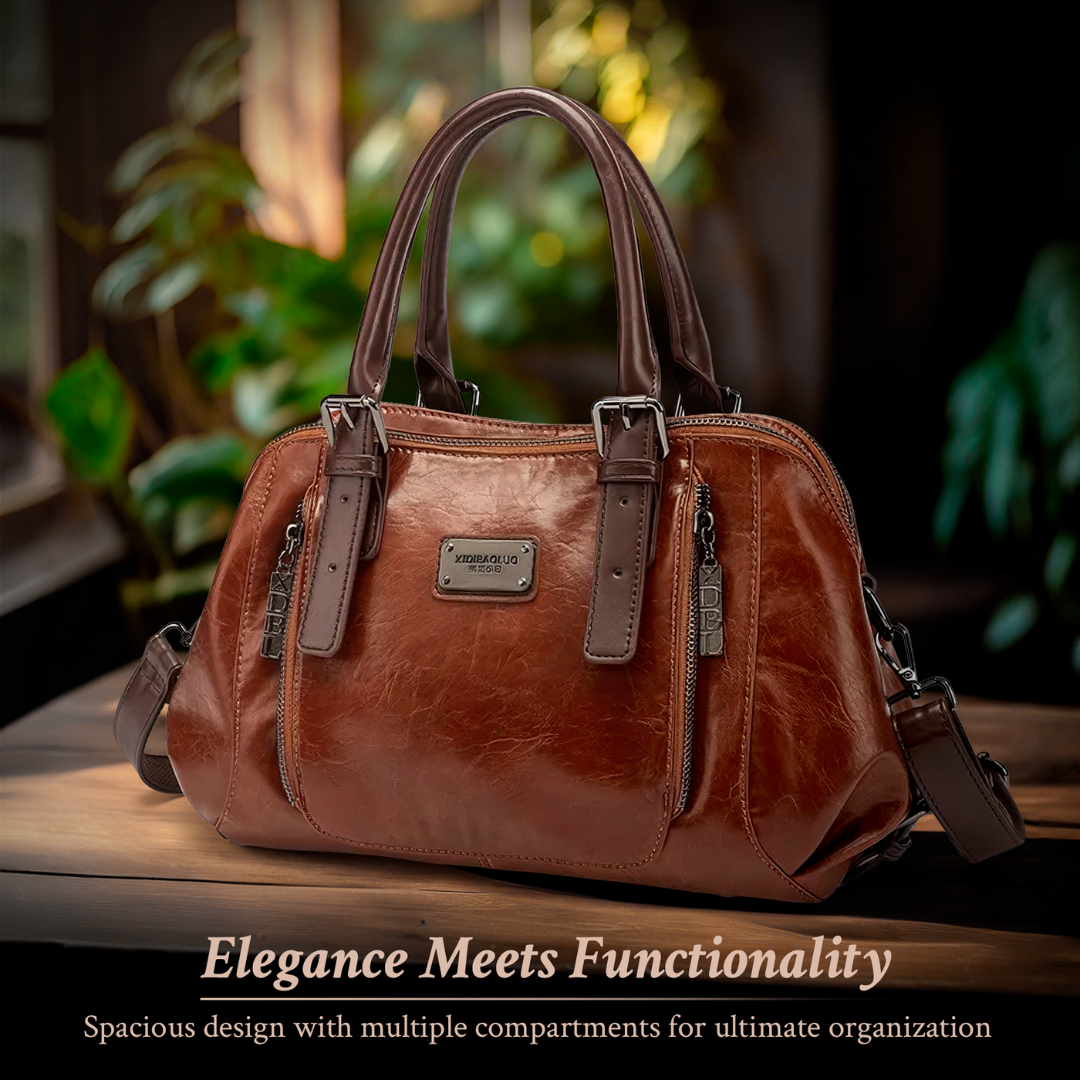 Barbara's Bags - Luxe Statement Leather Handbag