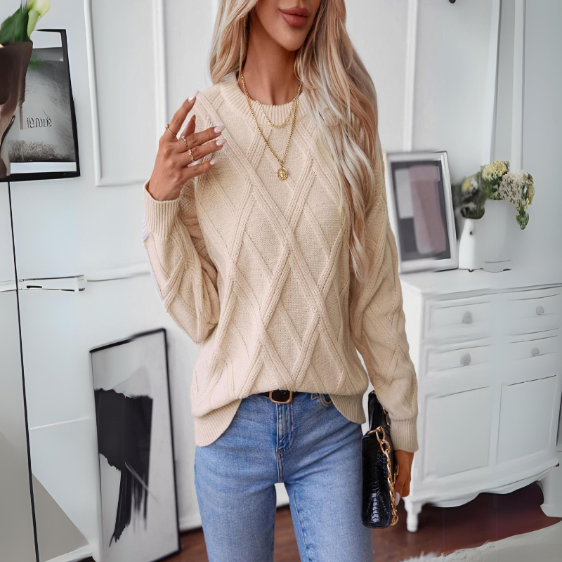 Diana™ Diamond Knit Sweater