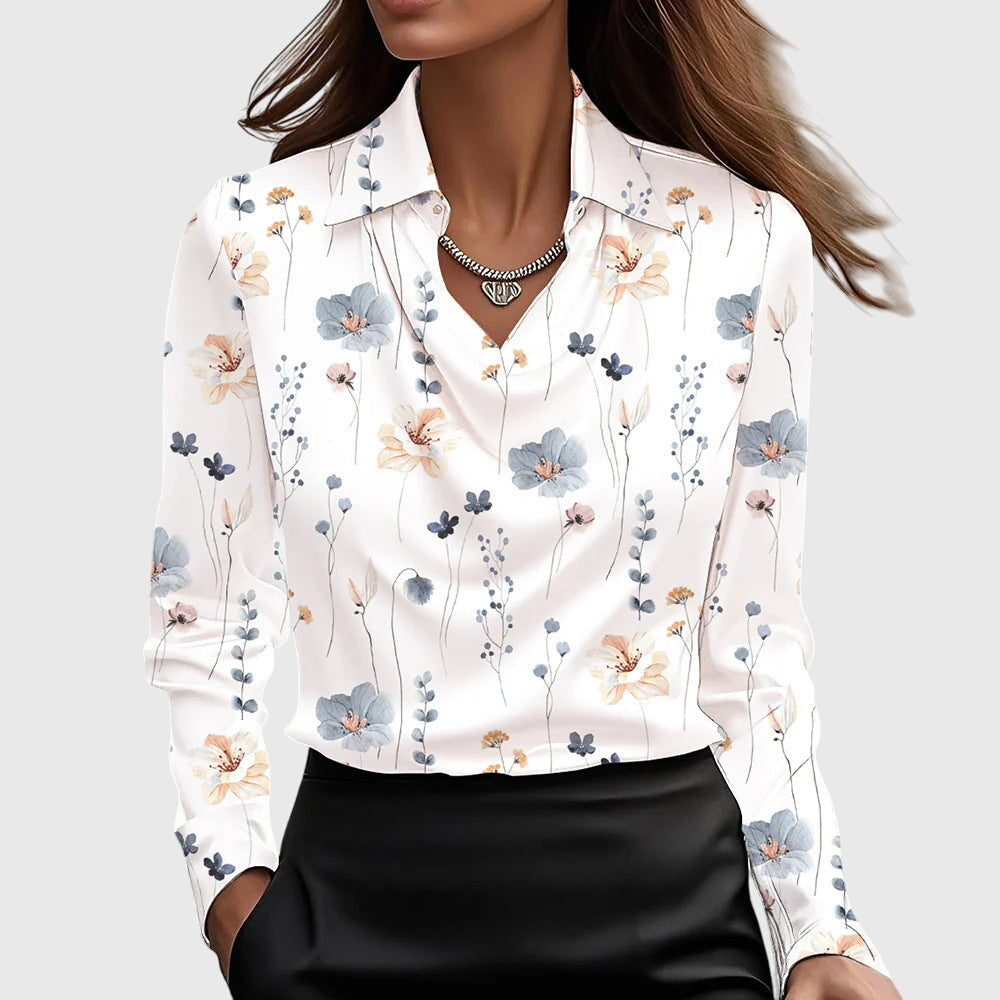 Brooklyn | Elegant Satin Blouse