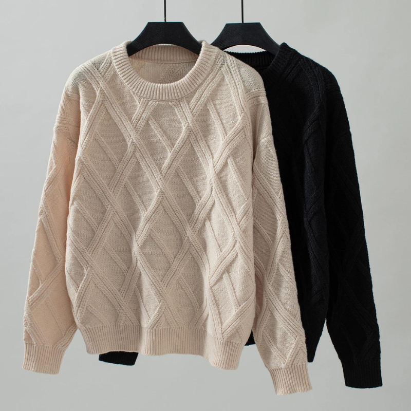 Diana™ Diamond Knit Sweater