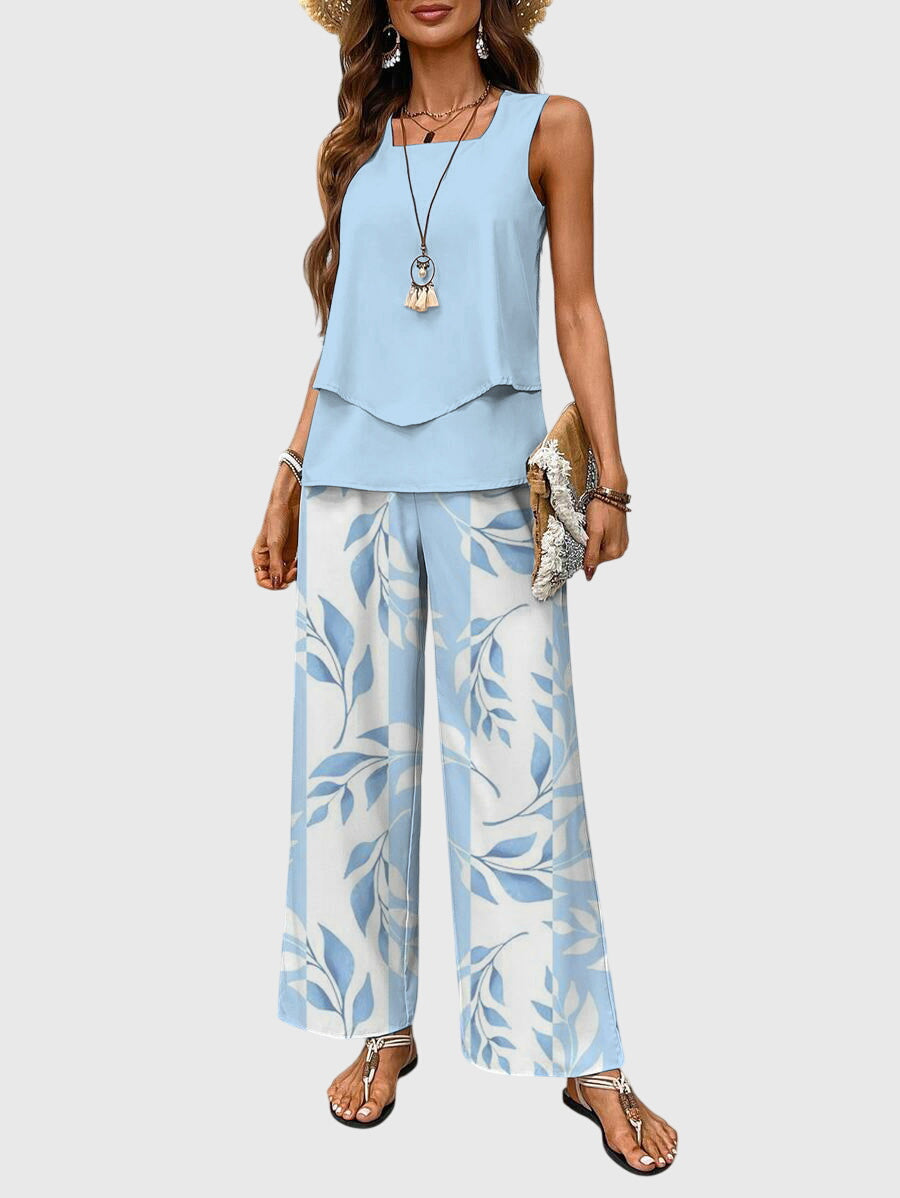 Annie | Elegant 2-Piece Summer Set