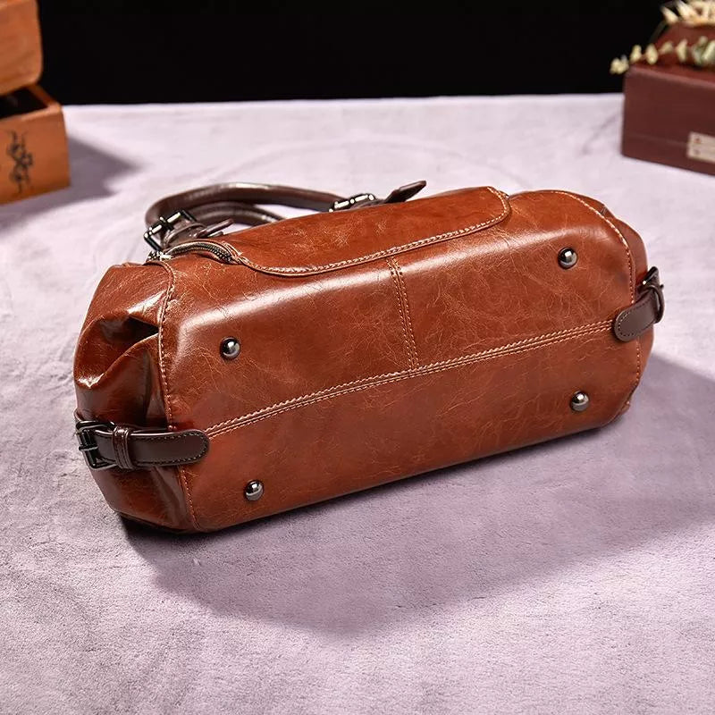 Barbara's Bags - Luxe Statement Leather Handbag