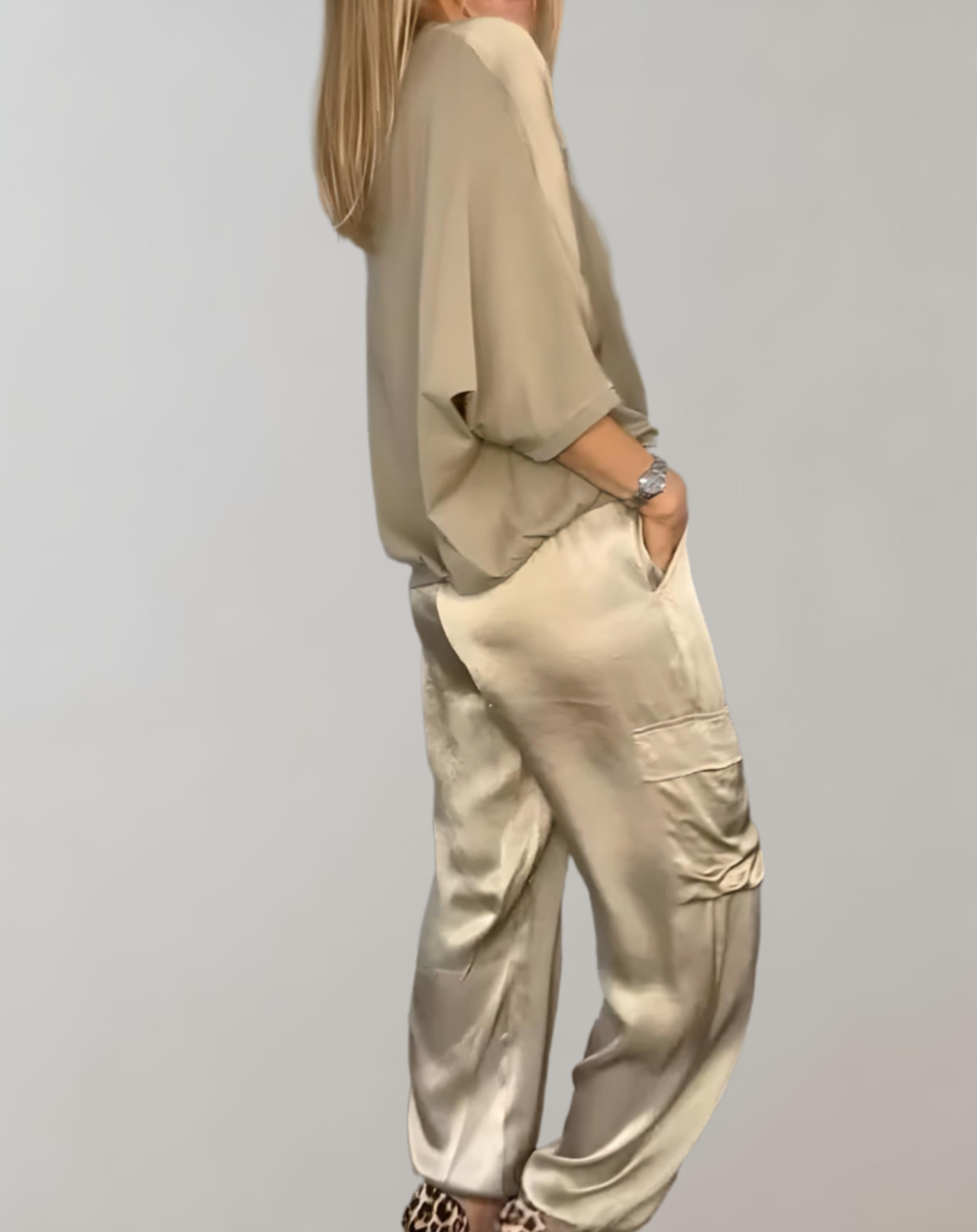 DYLAN | SILKY LOUNGE CARGO SET