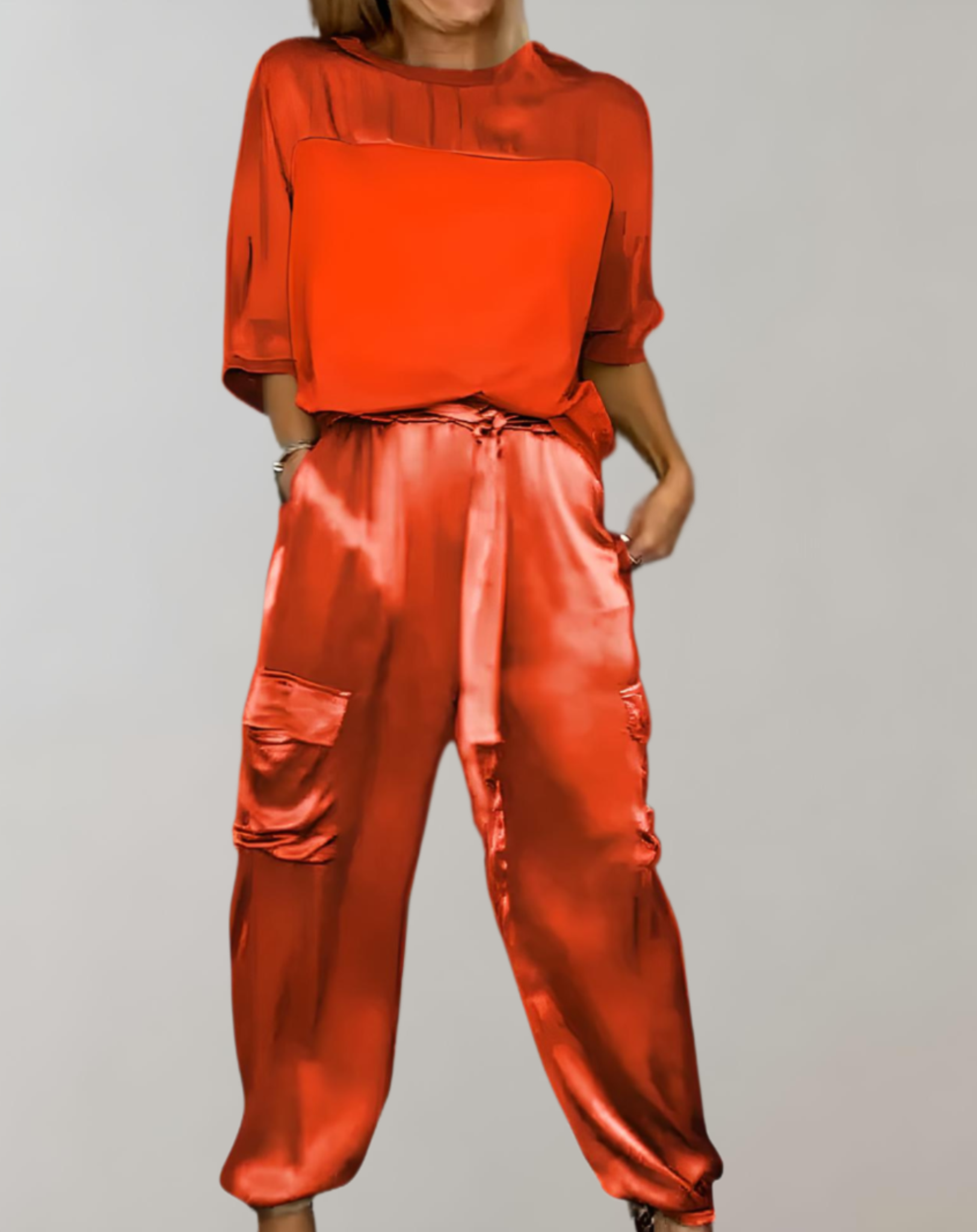 DYLAN | SILKY LOUNGE CARGO SET
