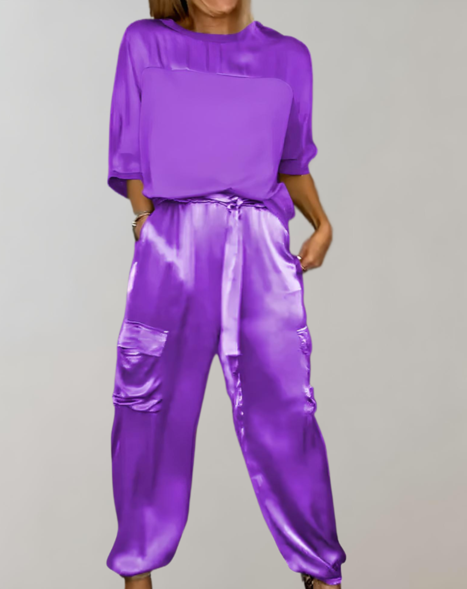 DYLAN | SILKY LOUNGE CARGO SET