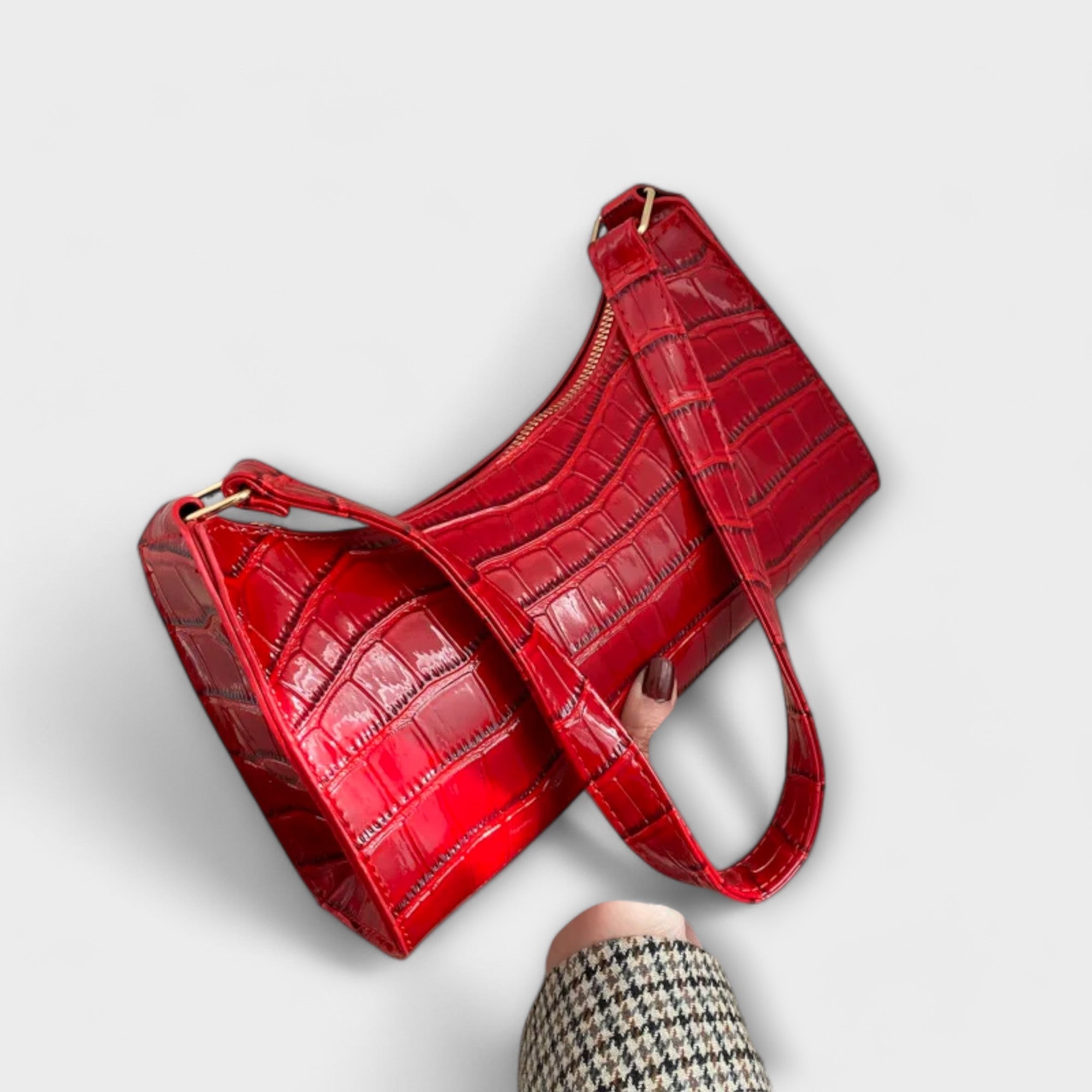 Barbara's Bags - Glossy Leather Bag