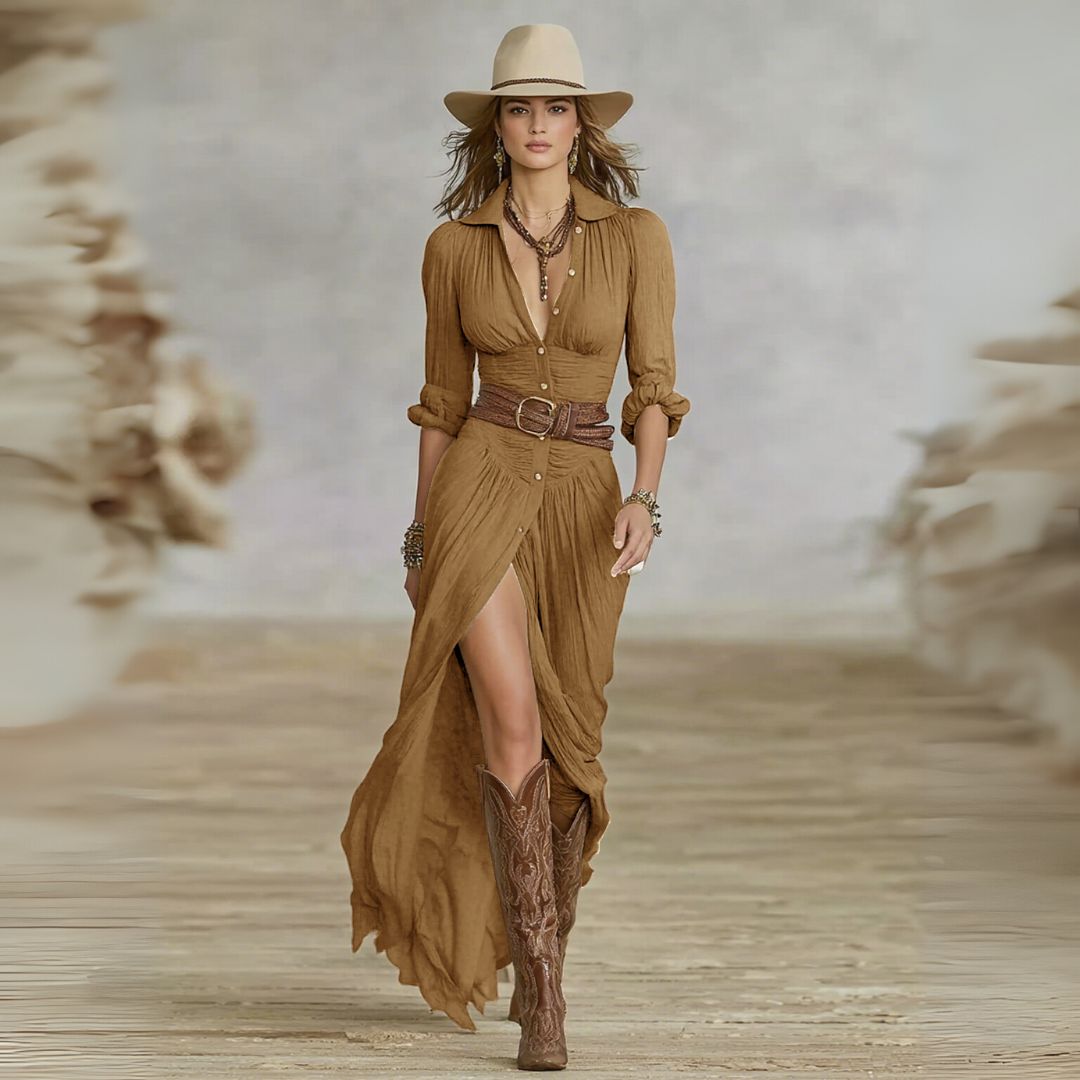 Hayley | Belted Dress