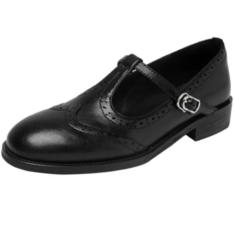 Elegant T-Strap Mary Janes