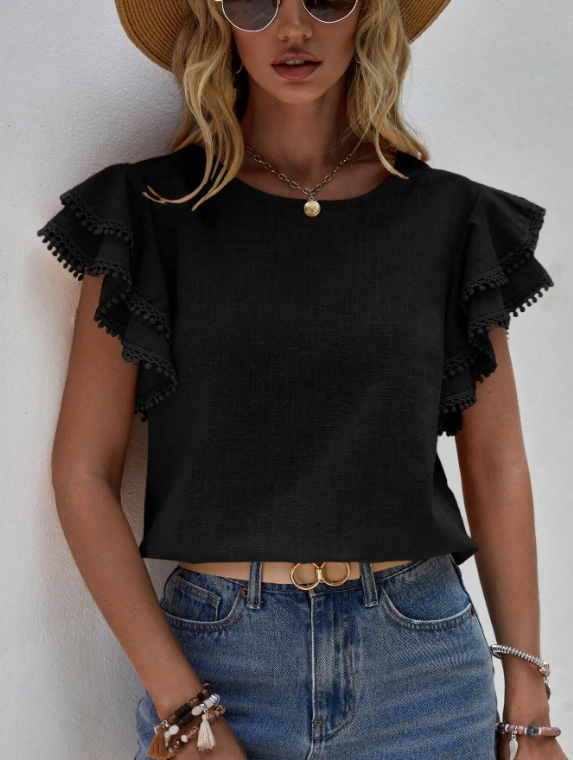 Elizabeth - Linen Blouse