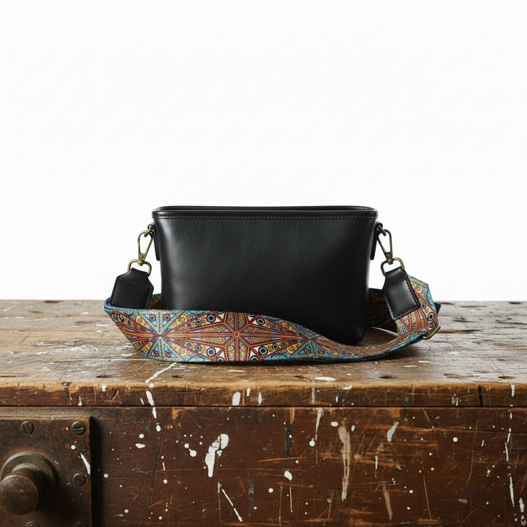Tamar's Vintage Crossbody Leather Bag