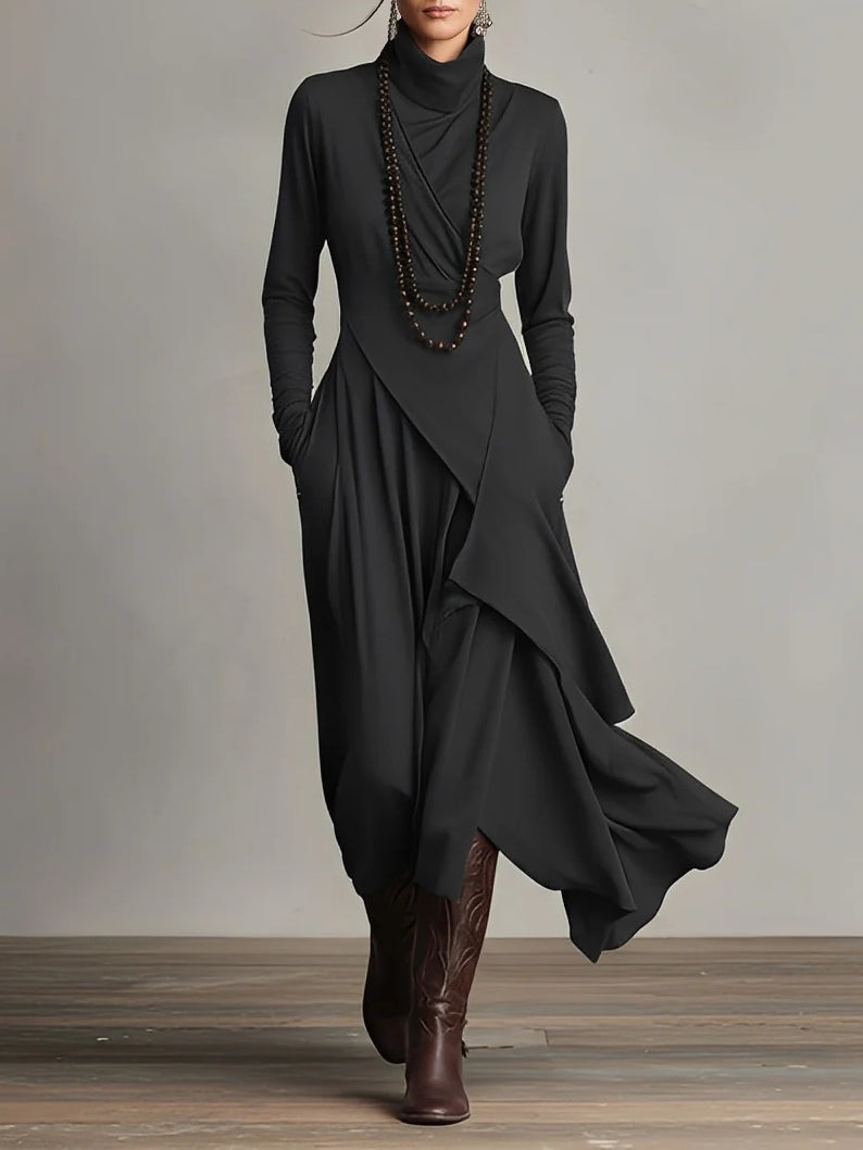 Malva | High Neck Maxi Dress