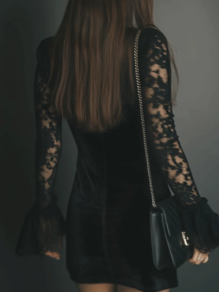 Luna™ Velvet Mini Dress
