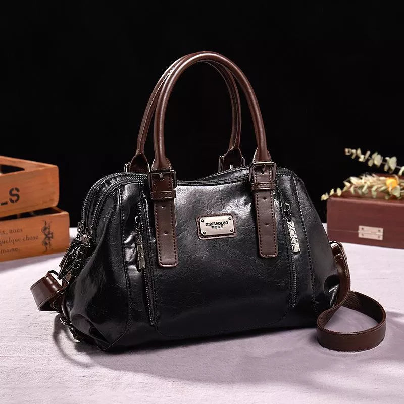 Barbara's Bags - Luxe Statement Leather Handbag