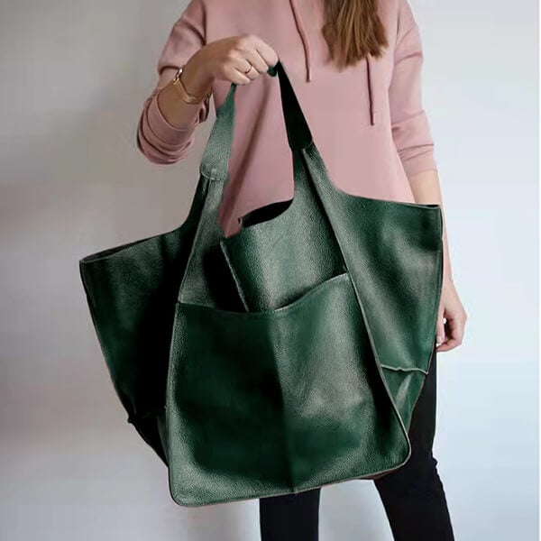 Barbara's Bags - Timeless Allure Leather Tote Bag