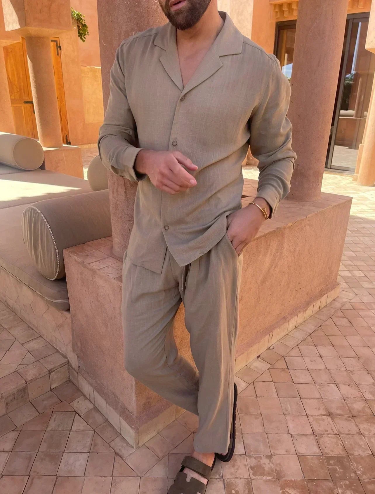 Ethan | Premium Linen Set