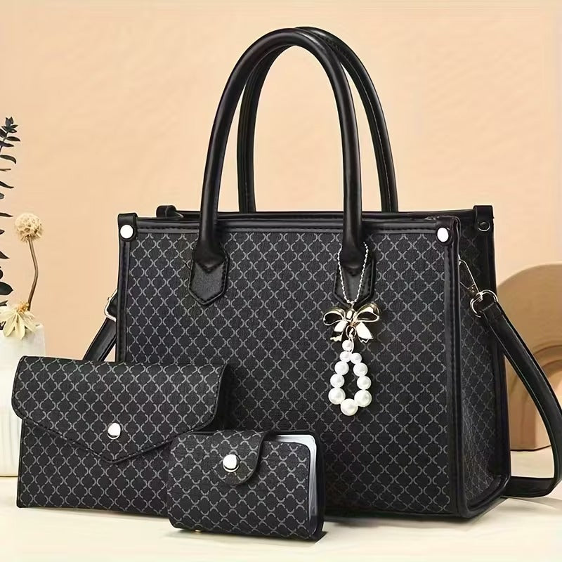 Barbara's Bags - Timeless Vintage 3-Piece Leather Bag Set