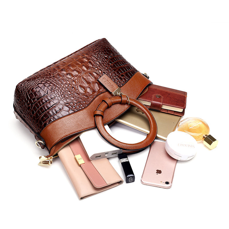 Barbara's Bags - Classic Heritage Leather Shoulder Bag