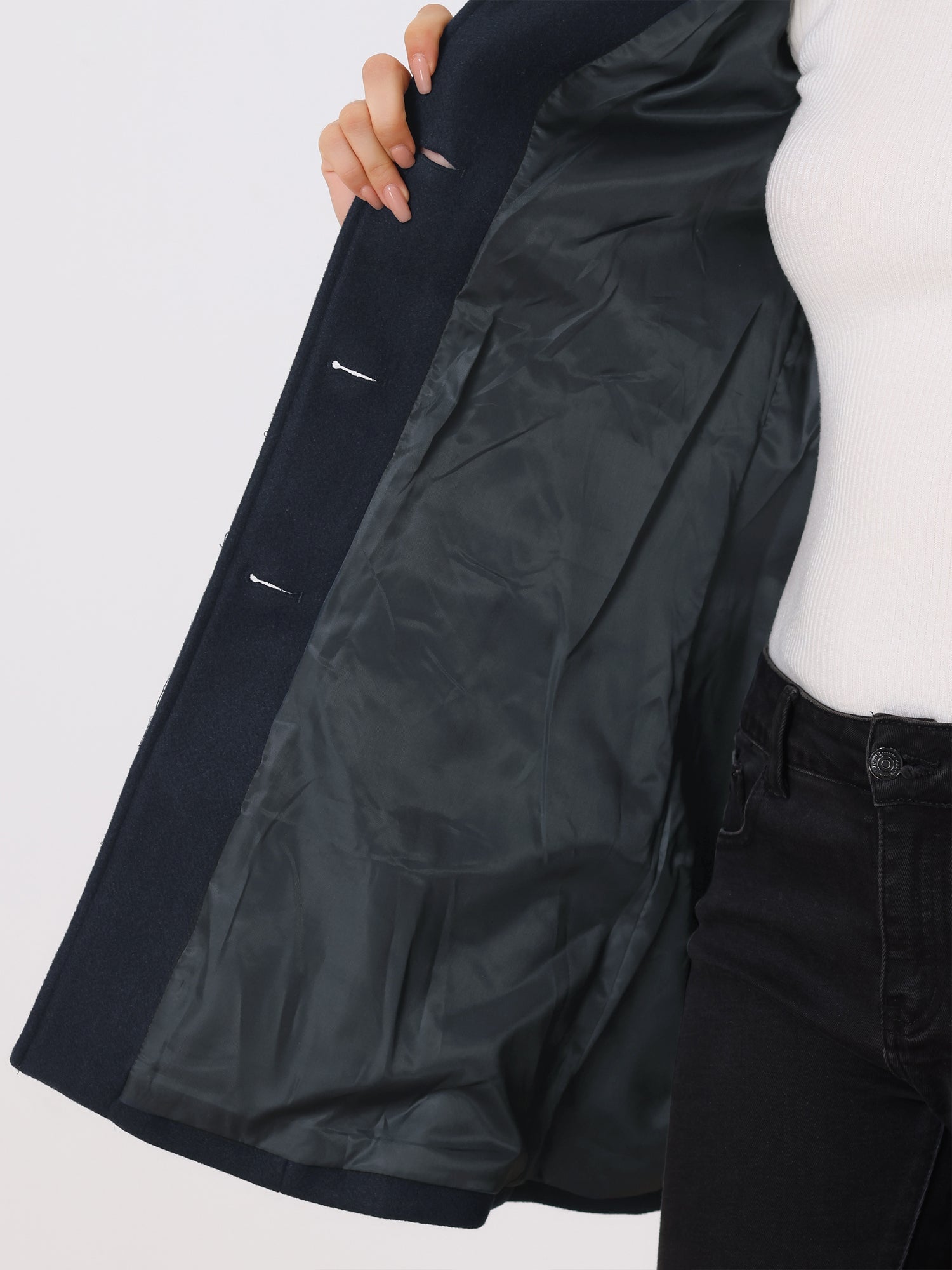 Sylvia™ Women's Single Breasted Winter Trench Coat