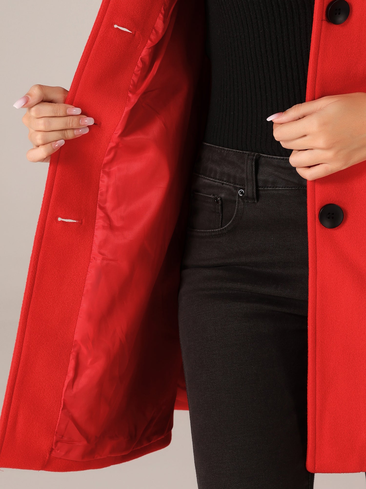 Sylvia™ Women's Single Breasted Winter Trench Coat