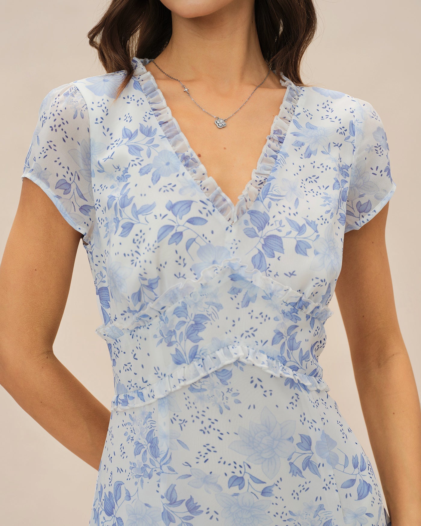 Sky Blue Garden™ Party Dress