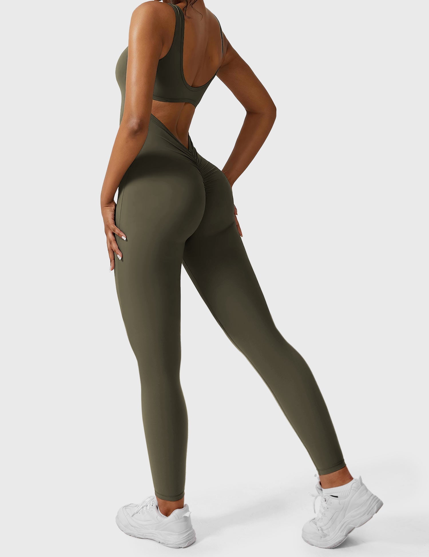 Velouré Lizvette V-Back Jumpsuit