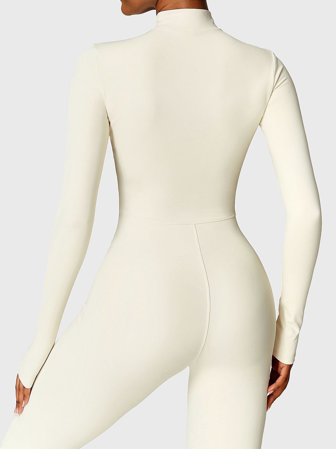 Velouré Belle Fleece Zipper Jumpsuit
